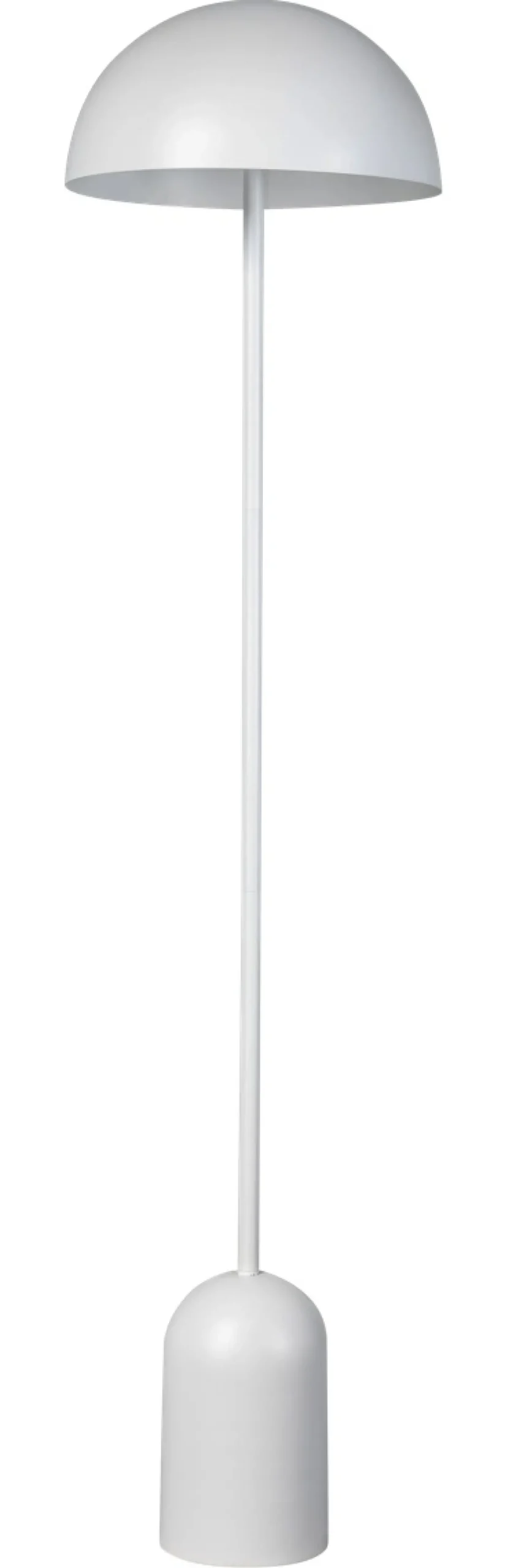 Vloerlamp Bobby Metaal Wit - Giga Meubel