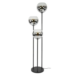 Vloerlamp Bubble Shaded 3-lichts Artic Zwart - Giga Meubel