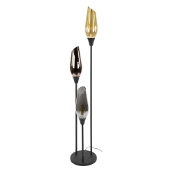 Vloerlamp Cocoon Mix Glass 3-Lichts - Giga Meubel