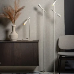 Vloerlamp Dirk Off White 2-Lichts - Giga Meubel