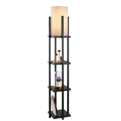 Vloerlamp Dora Zwart
