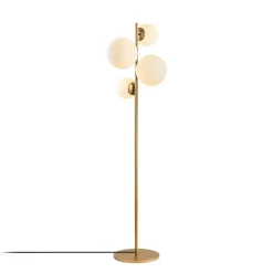 Vloerlamp Fazli Goud 4-Lichts