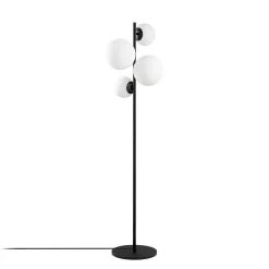 Vloerlamp Fazli 4-Lichts Zwart