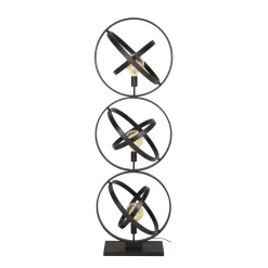 Vloerlamp Galaxy 3-Lichts Zwart - Giga Meubel