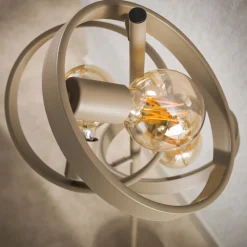 Vloerlamp Hover 3-lichts Beige - Giga Meubel