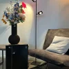 Vloerlamp Jake 2-Lichts Zwart - Giga Meubel