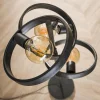 Vloerlamp 3L Hover Charcoal
