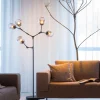 Vloerlamp Lime 5-Lichts Zwart - Giga Meubel