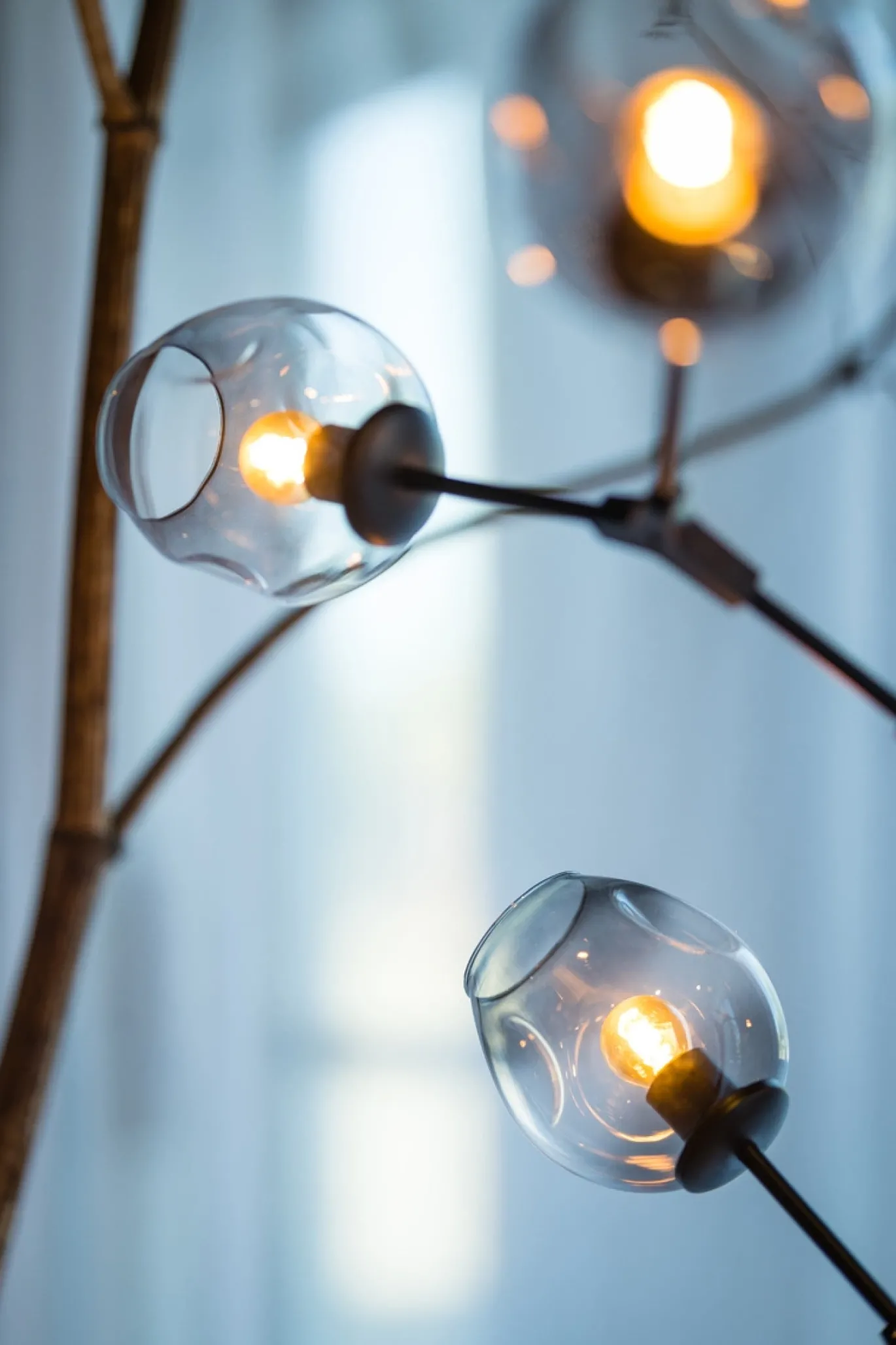 Vloerlamp Lime 5-Lichts Zwart - Giga Meubel
