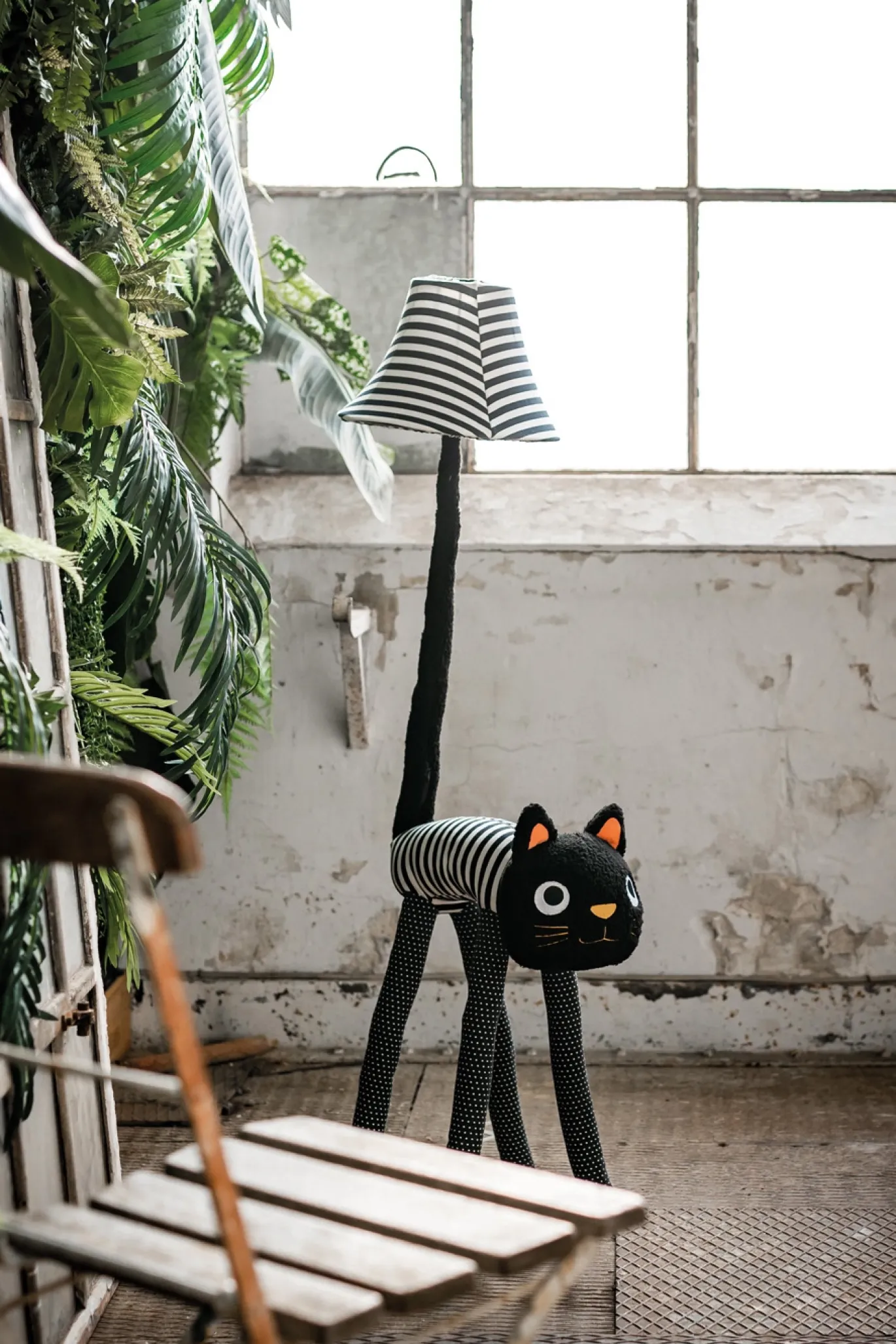 Vloerlamp Luna de Kat