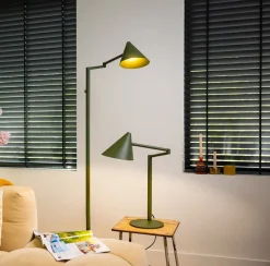 Vloerlamp Marvis Metaal Groen - Giga Meubel