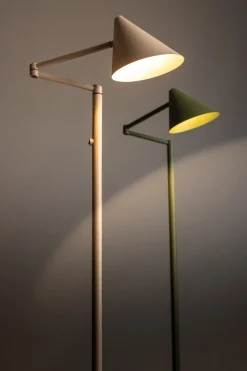 Vloerlamp Marvis Metaal Groen - Giga Meubel