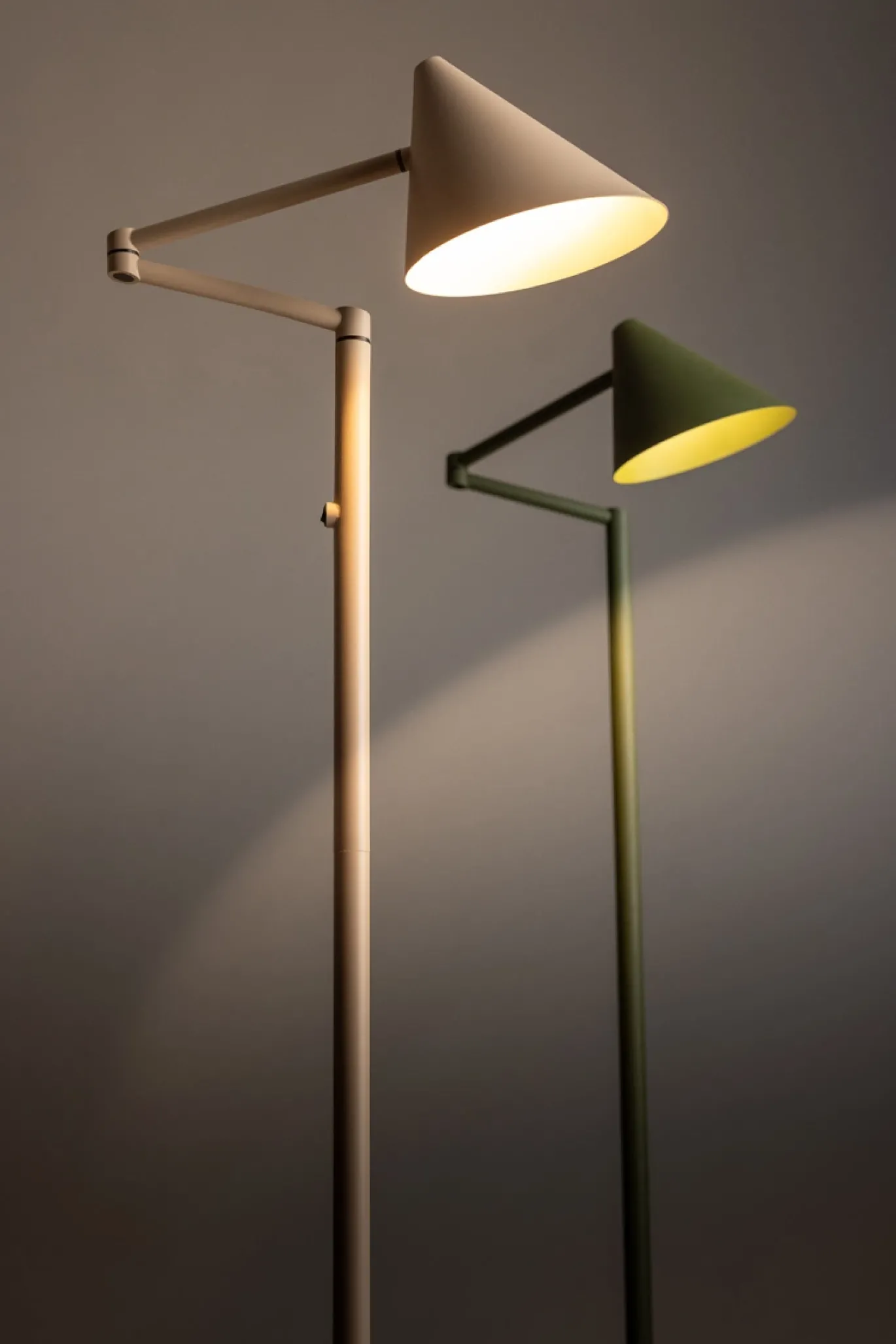 Vloerlamp Marvis Metaal Groen - Giga Meubel