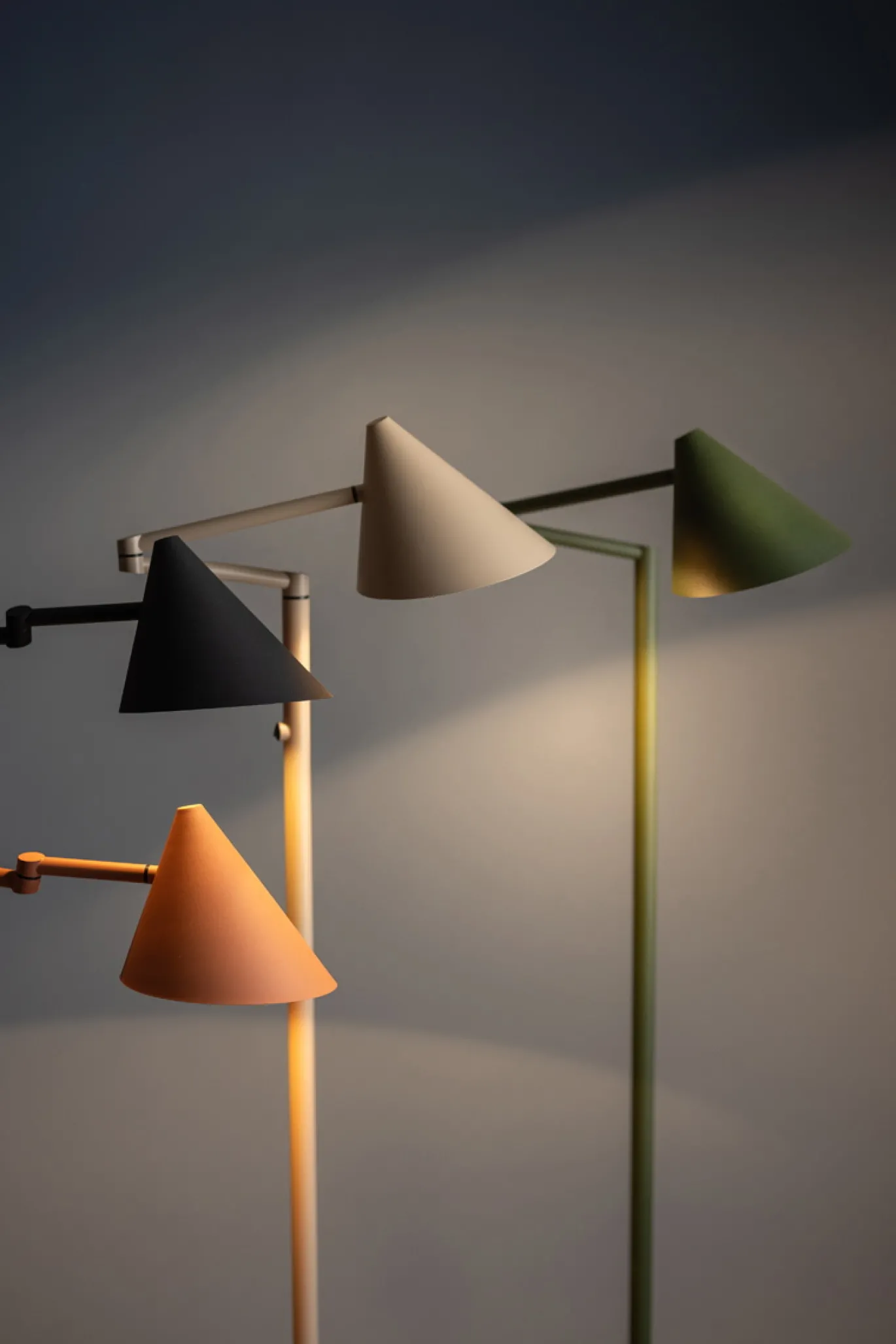 Vloerlamp Marvis Metaal Zand - Giga Meubel