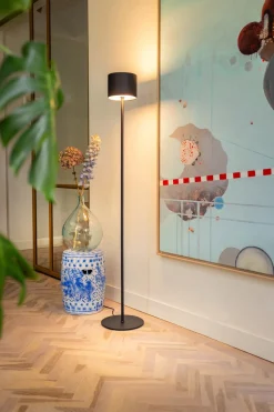 Vloerlamp Maverick Zwart 170cm - Giga Meubel