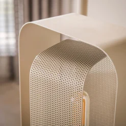 Vloerlamp Mesh Rotate Getrapt 3-Lichts Beige - Giga Meubel