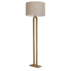 Vloerlamp Micky Naturel 165cm - Giga Meubel