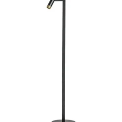 Vloerlamp Miller Zwart 1-Lichts - Giga Meubel