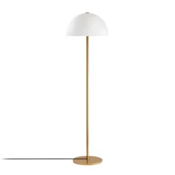 Vloerlamp Mixed Bol Wit/Goud