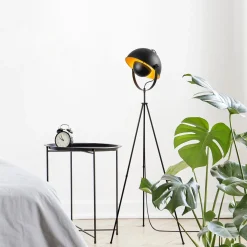 Vloerlamp Mixed Driepoot Zwart