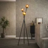 Vloerlamp Molecule Mix 3-Lichts Glas - Giga Meubel