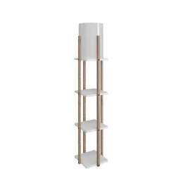 Vloerlamp Nora Met Planken Wit
