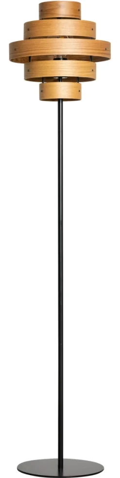 Vloerlamp Oaknut Naturel 185cm - Giga Meubel