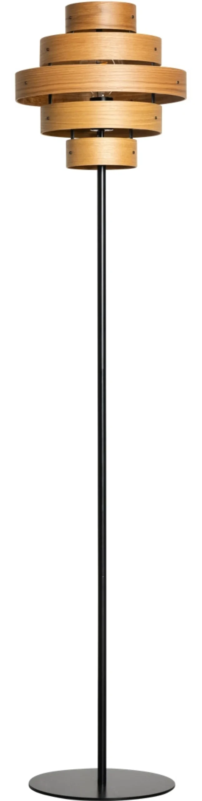 Vloerlamp Oaknut Naturel 185cm - Giga Meubel