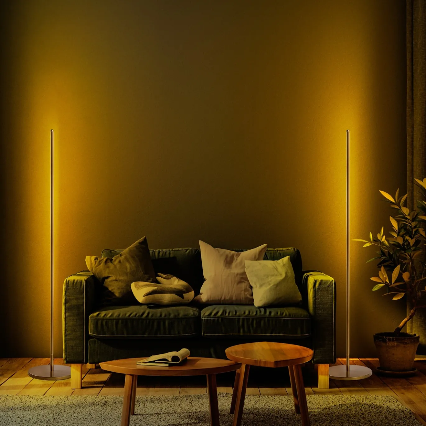 Vloerlamp Only Goud