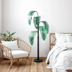 Vloerlamp Palm Groen 5-Lichts