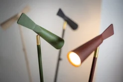 Vloerlamp Pisa Metaal Rood - Giga Meubel