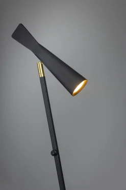 Vloerlamp Pisa Metaal Zwart - Giga Meubel