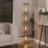 Vloerlamp Quadra 4-lichts Beige - Giga Meubel