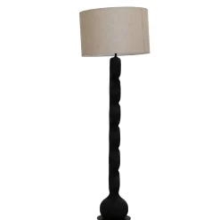 Vloerlamp Savio Zwart 155cm - Giga Meubel
