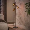 Vloerlamp Sepiora 3-Lichts Sienna Bruin - Giga Meubel