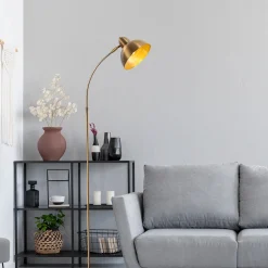 Vloerlamp Varzan Goud