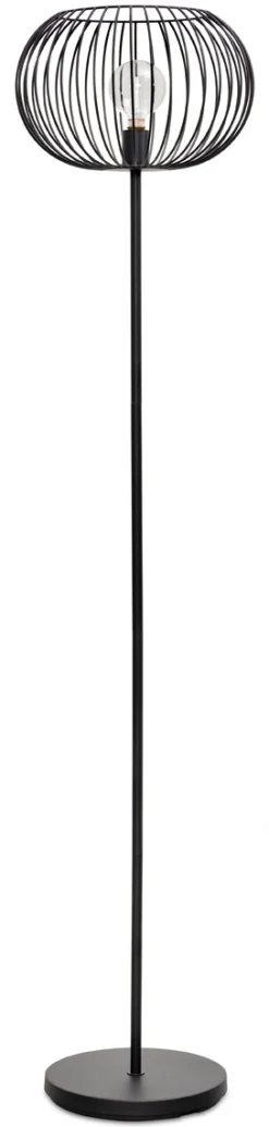 Vloerlamp Wire 2.0 Metaal Zwart - Giga Meubel