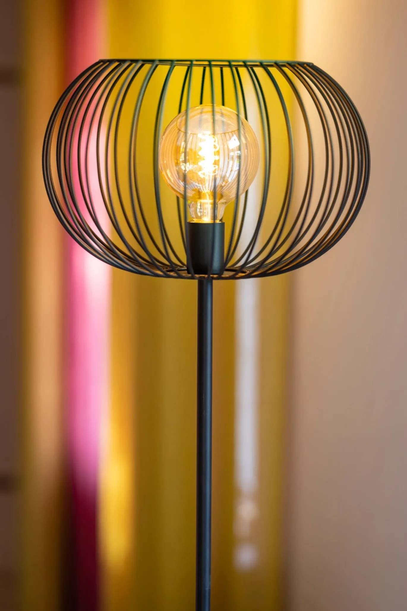 Vloerlamp Wire 2.0 Metaal Zwart - Giga Meubel