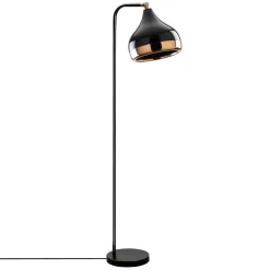 Vloerlamp Yildo Zwart/Koper 1-Lichts 120cm