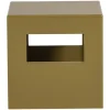 Vtwonen Bijzettafel Modern Mdf Hout Hoogglans Honinggeel