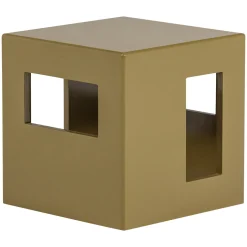 Vtwonen Bijzettafel Modern Mdf Hout Hoogglans Honinggeel