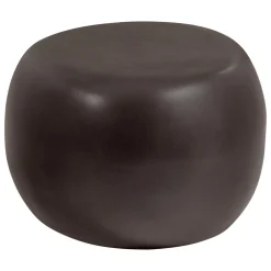 Vtwonen Bijzettafel Pebble Betonlook Donkerbruin 31x65x49cm