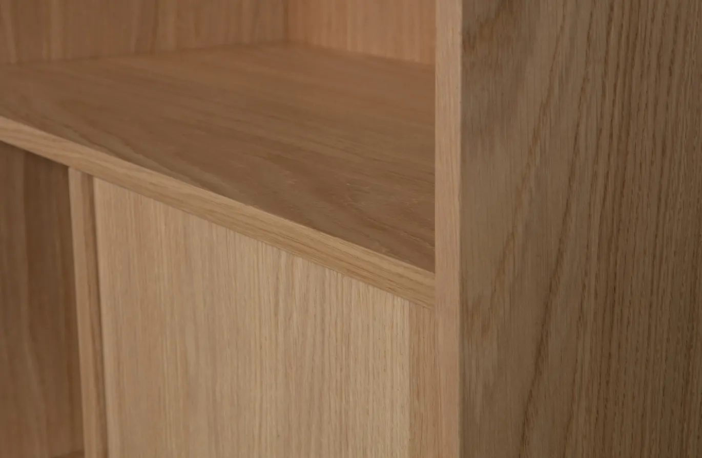 Vtwonen Bovenkast Modulair Eikenhout Naturel Mat 77cm