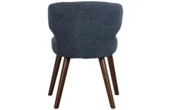 Vtwonen Cape Eetkamerstoel Gemeleerde Stof Blauw
