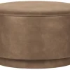 VTwonen Coffee Poef Ecoleer Cognac