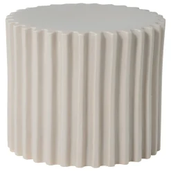 Vtwonen Decoratieve Bijzettafel Grooves Keramiek Zand