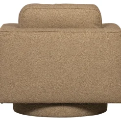 Vtwonen Draaifauteuil Lazy Boucle Bruin