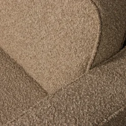 Vtwonen Draaifauteuil Lazy Boucle Bruin