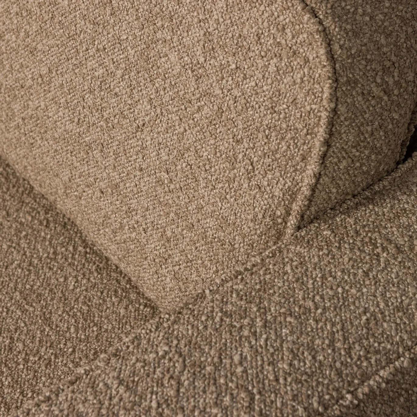 Vtwonen Draaifauteuil Lazy Boucle Bruin