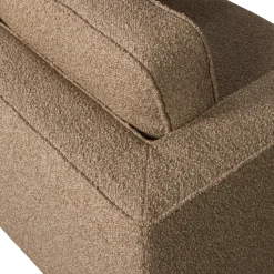 Vtwonen Draaifauteuil Lazy Boucle Bruin